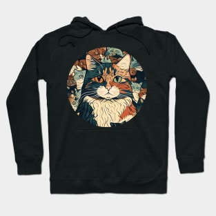 Splash Art Cat - Gifts for Cat lovers - Cute Cats Hoodie